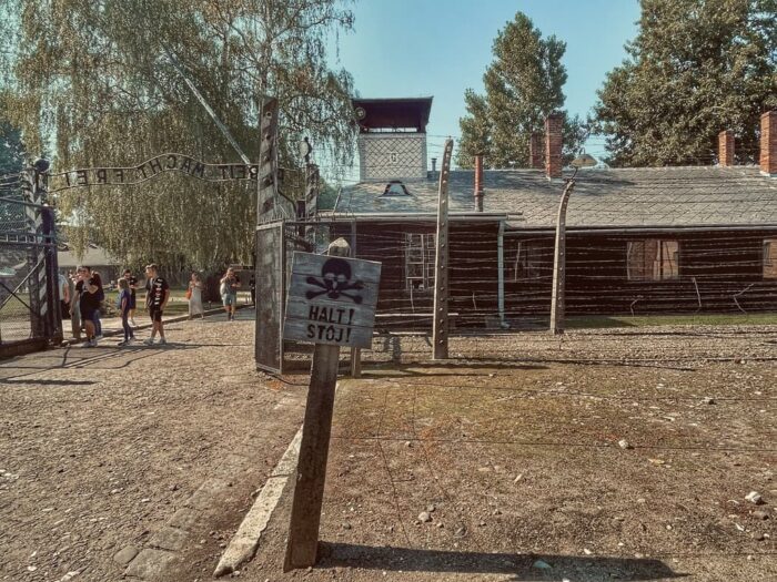 Entrada Centro de Concentracón Auschwitz I