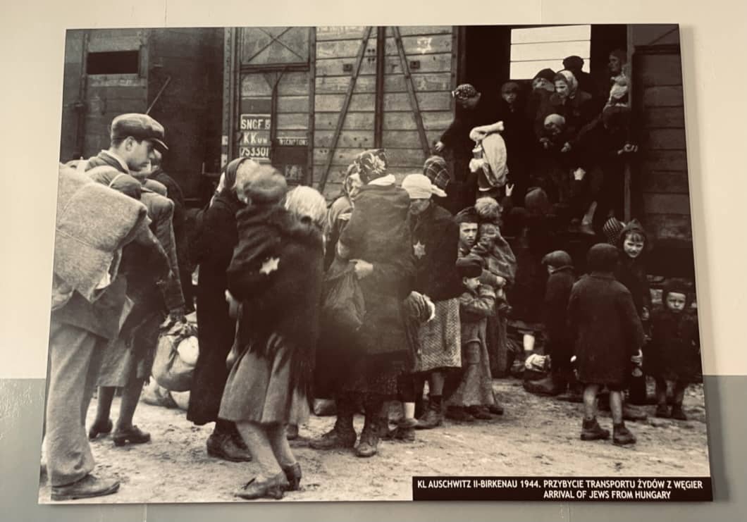 Llegada de Pasajeros a Auschwitz